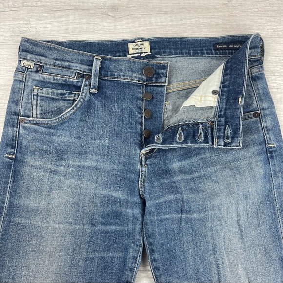 Citizens of Humanity Emerson Slim Boyfriend Ankle in Madera Light, 25 - Picture 3 of 13